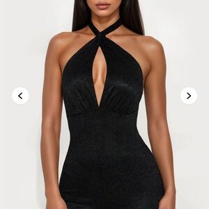 Fashion Nova Chic Black Jumpsuit